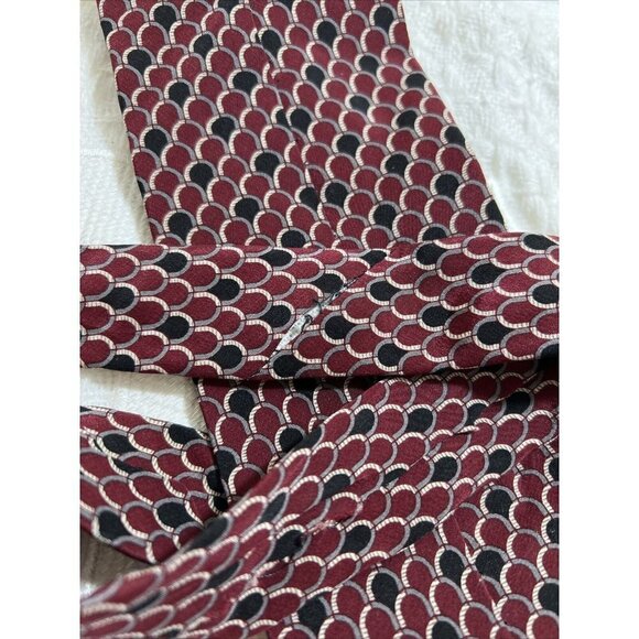 Lot of 4 Men Tie Kenneth Cole Tongue Tied Bert Pulitzer Pronto Uomo Silk Fabric - Picture 10 of 13